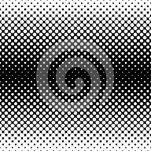 Monochrome halftone abstract background