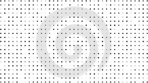 Monochrome halftone background with dots