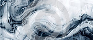 Monochrome Marble Texture Background