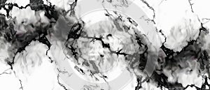 Monochrome Marble Texture Background