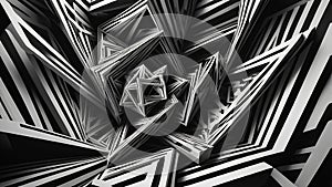 Monochrome Plane Intersection