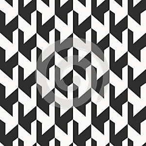 Monochrome seamless pattern