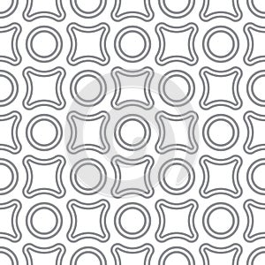 Monochrome seamless pattern wallpaper for web design