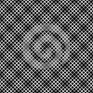 Abstract square pattern background - monochrome vector design