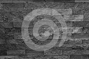 Monochrome stone bricks