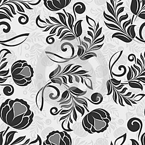 Monochrome vector pattern