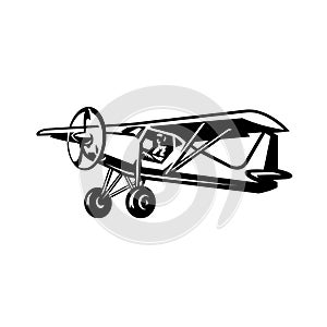 Short Takeoff and Landing aircraft  small plane  STOL airplane vector isolated photo