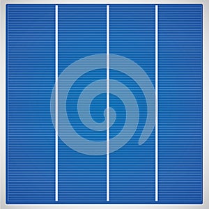 Monocrystalline solar cell for solar panel