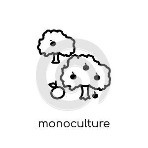 monoculture icon from Agriculture, Farming and Gardening collect