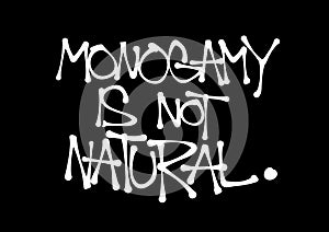 Monogamy is not natural photo