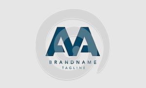 Monogram logo AA
