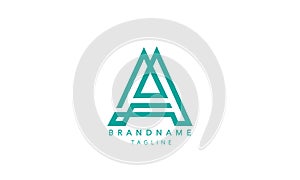 Monogram logo AA