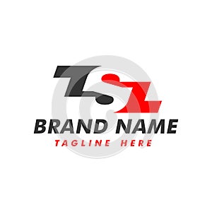 Monogram logo or initial TSL