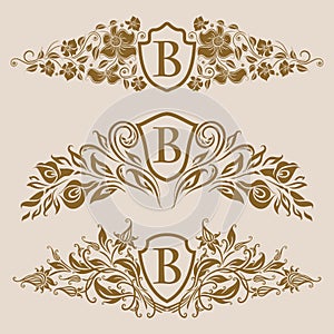 Monogram Logos Set