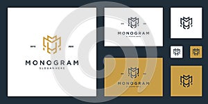 Monogram M logo design inspiration