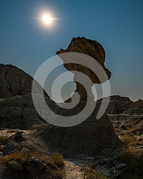 Monolith on Badland Loop Road