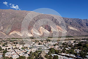 Monolith Painter`s Palette / paleta del pintor - maimara, jujuy, argentina photo