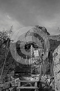 Monolith of Pena de Bernal photo