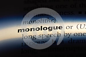 monologue