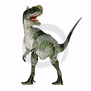 Jurassic Monolophosaurus Carnivorous theropod Dinosaur photo