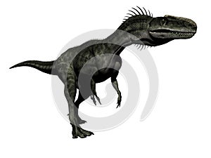 Monolophosaurus dinosaur - 3d render