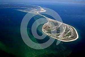 Monomoy Island, Cape Cod Aerial photo