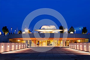 Monona Terrace at Twilight photo