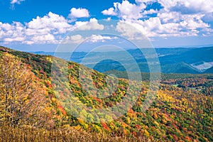 Monongahela National Forest from a Spruce Knob overlook