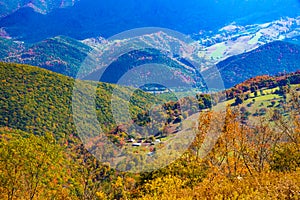 Monongahela National Forest from a Spruce Knob overlook