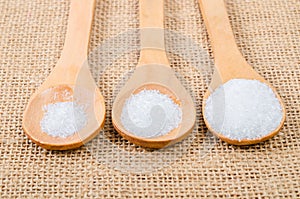 Monosodium glutamate MSG, a flavor enhancer in many asian food photo