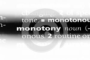 monotony