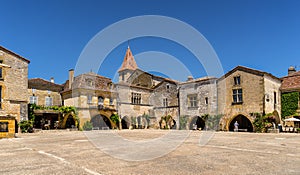 Monpazier in the Dordogne