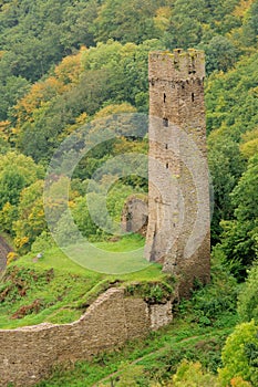 Old Monreal castle in Germany