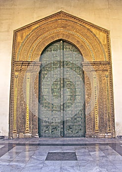 Monreale cathedral bronze portal