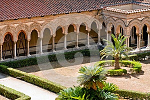 Monreale, the cloister photo