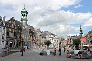 Mons City Hall, Belgium