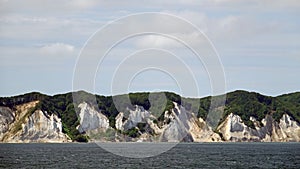 Mons klint from the Baltic Sea in Denmark