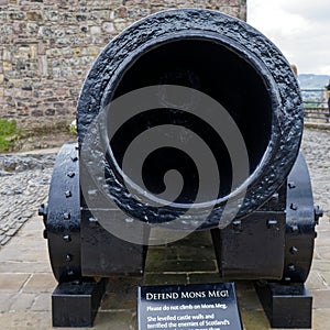 Mons Meg bombard, Edinburgh Castle - Scotland