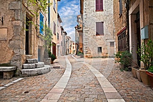 Mons, Var, Provence, France: cityscape of the ancient village photo