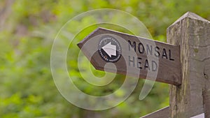 Monsal Head | Direction Sign, Derbyshire, UK