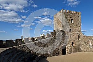 Monsaraz castle in the Alentejo, Portugal