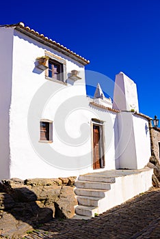 Monsaraz Castle Village, Small White House, Travel Portugal