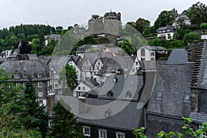 Monschau, medieval old town in Germany