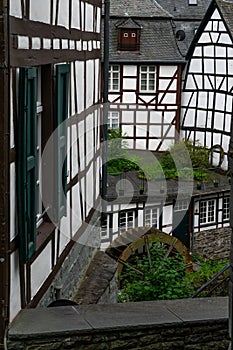 Monschau, medieval old town in Germany