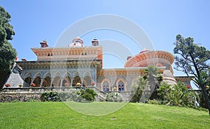 Monserrate Palace in Sintra, Portugal photo