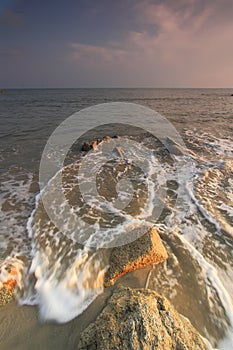 Monsoon Seascape In Kuantan Pahang