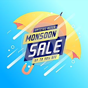 Monsoon special offer sale up to 50% off banner.