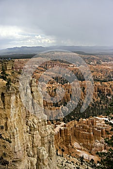 Monsoon storm over Bryce