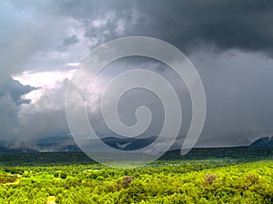 Monsoons at Tonto National Forest