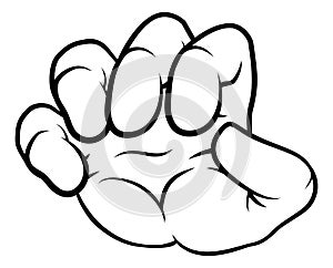 Monster Claw Cartoon Hand